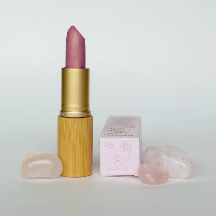 Pure Light Botanical Beauty - Wholesale Lipstick - Nourishing Lipstick ~ Rose Quartz1