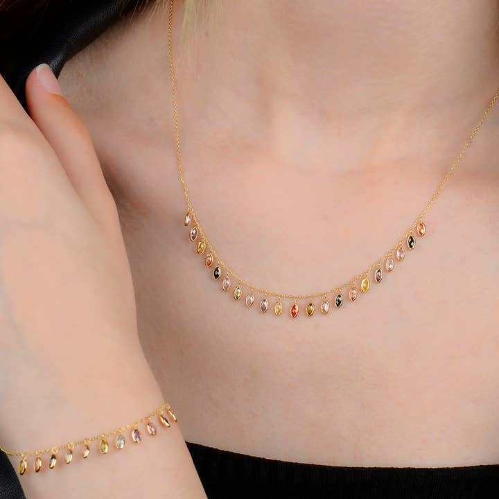 Rainbowdrops Symphony for engroshandel hos Bolek Jewellery