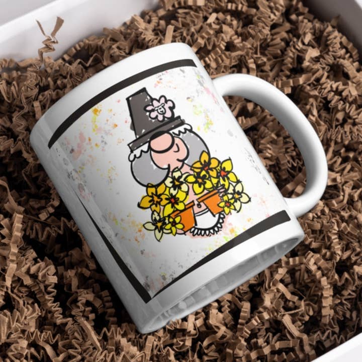 Here She Is… Delilah Ceramic Mug for wholesale by Delilah & Ewe Ltd
