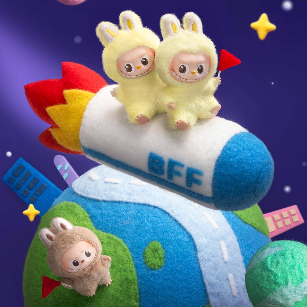 Otaku Collectives LLC - Wholesale Figurine Toy - Kids - [Pop Mart] Official THE MONSTERS Pin for Love Series-Vinyl Plush Pendant Blind Box (N-Z)3