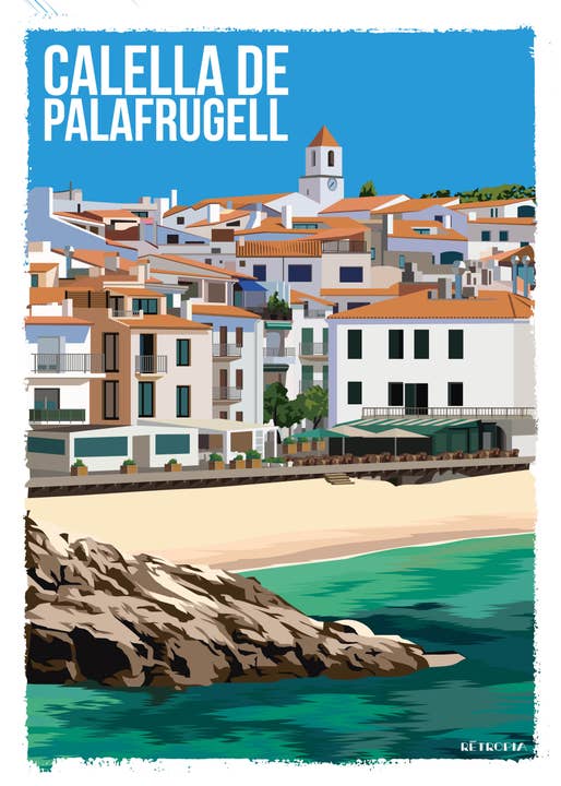 Retropia – Engroshandel Postkort – Postkort Calella de Palafrugell