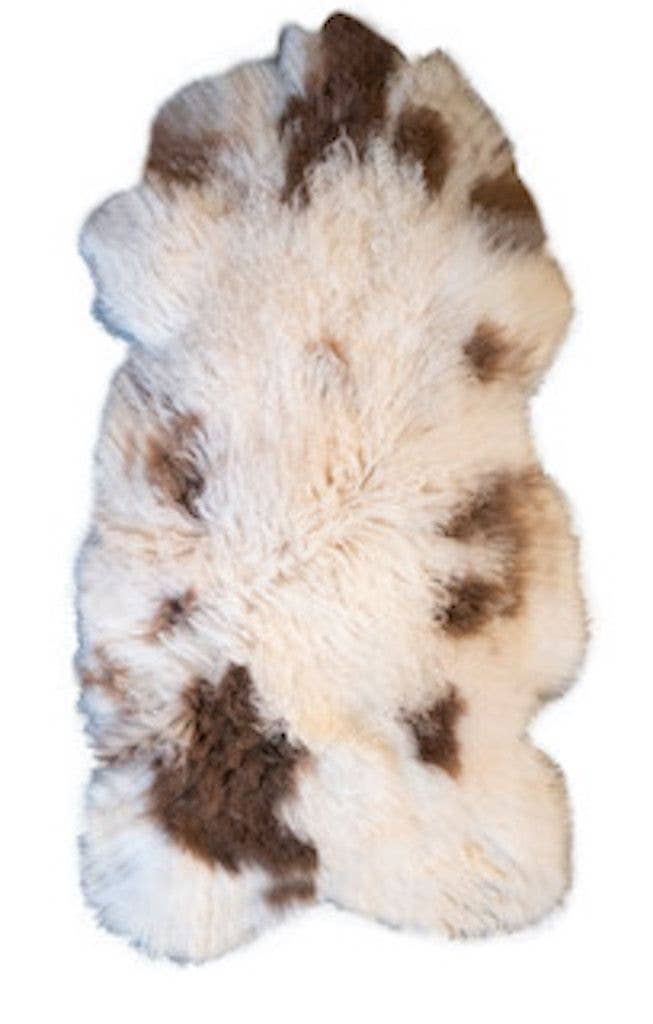 DYRESKINN® - Wholesale Area Rug - Sheepskin multicolour natural 90-100cm2