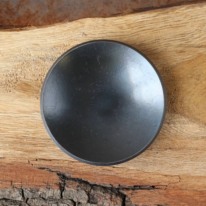 Coach House Forge – wholesale Candle holder – Handforged Smooth Pressed Iron Candle/Ring Dish4