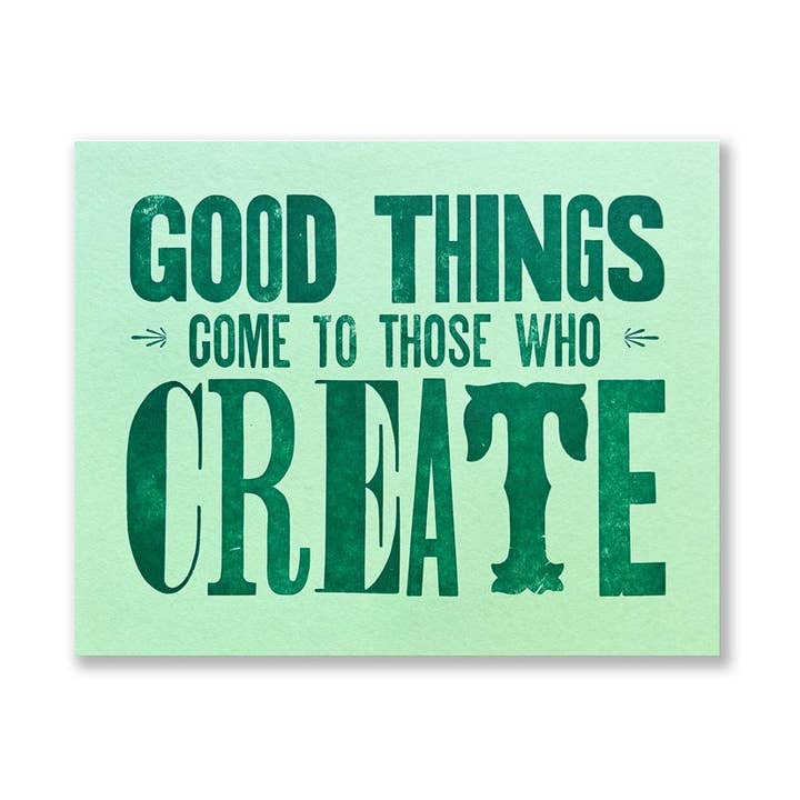 Base Camp Printing Co. - Wholesale Art Print - Good Things 8x10 Print0