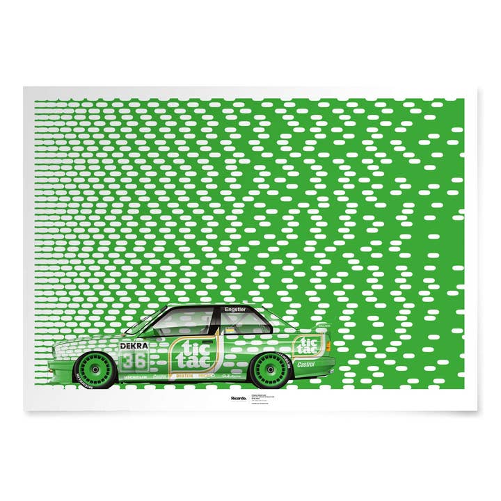 BMW M3 Sport Evo, Franz Engstler, DTM 1992 for wholesale by Ricardo Fine Car Artwork
