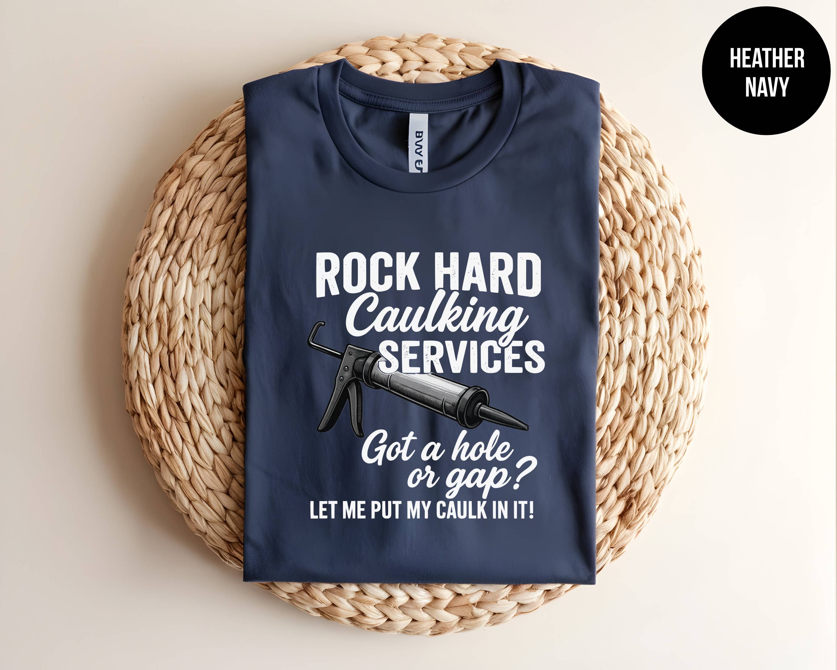 The Shirt Republic - Wholesale T-Shirt (Graphic) - Unisex - Rock Hard Caulking Services