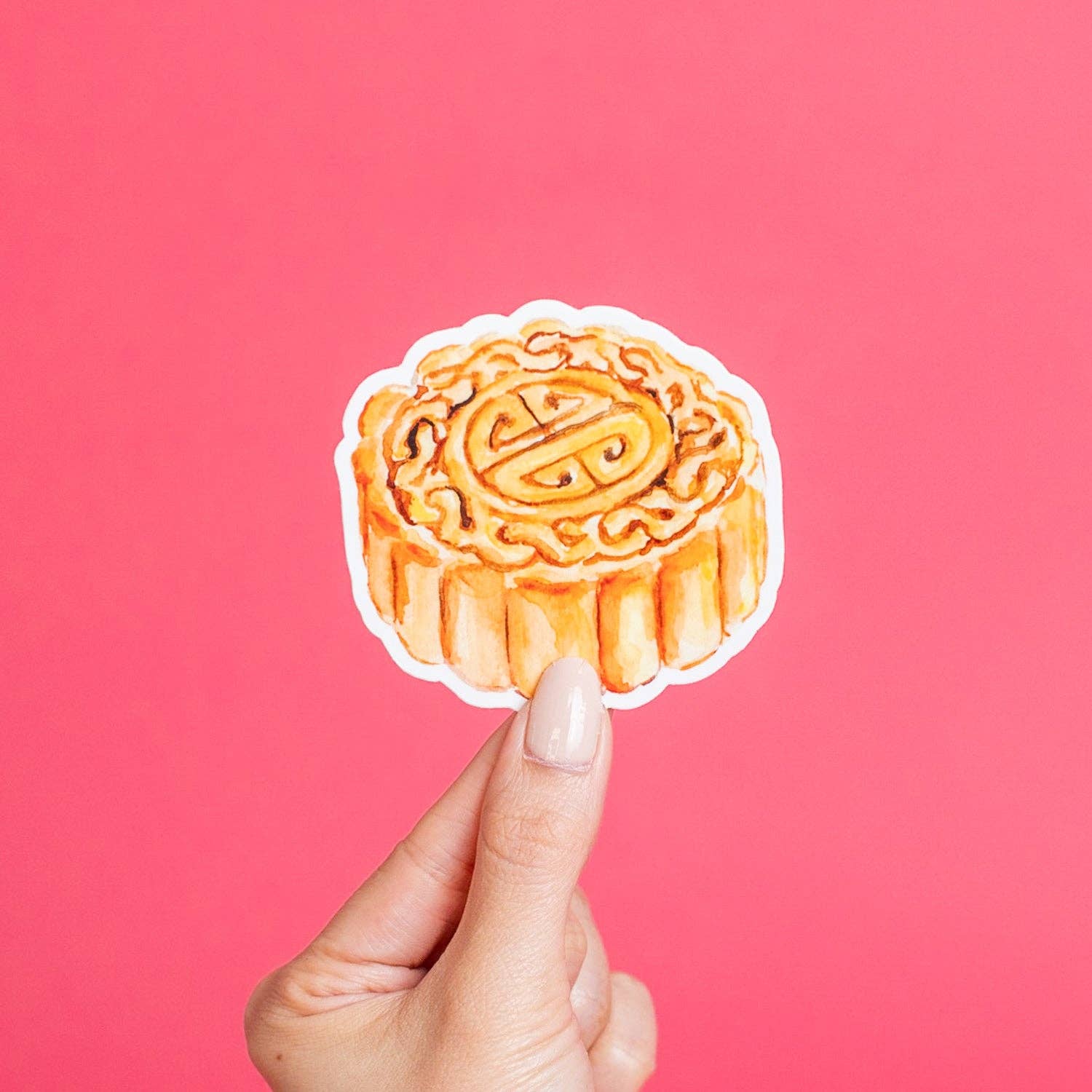 kathyphantastic - Wholesale Sticker - Asian Mooncake Sticker