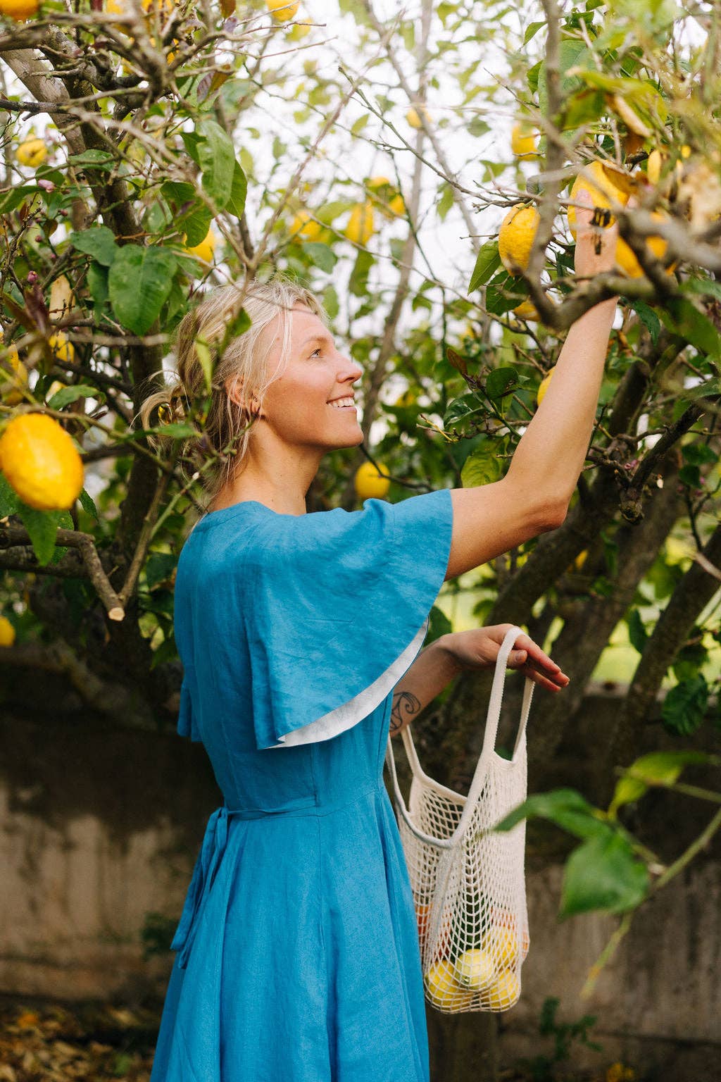 Son de Flor - Wholesale Jurk - Dames - Wikkeljurk met vlindermouwen48