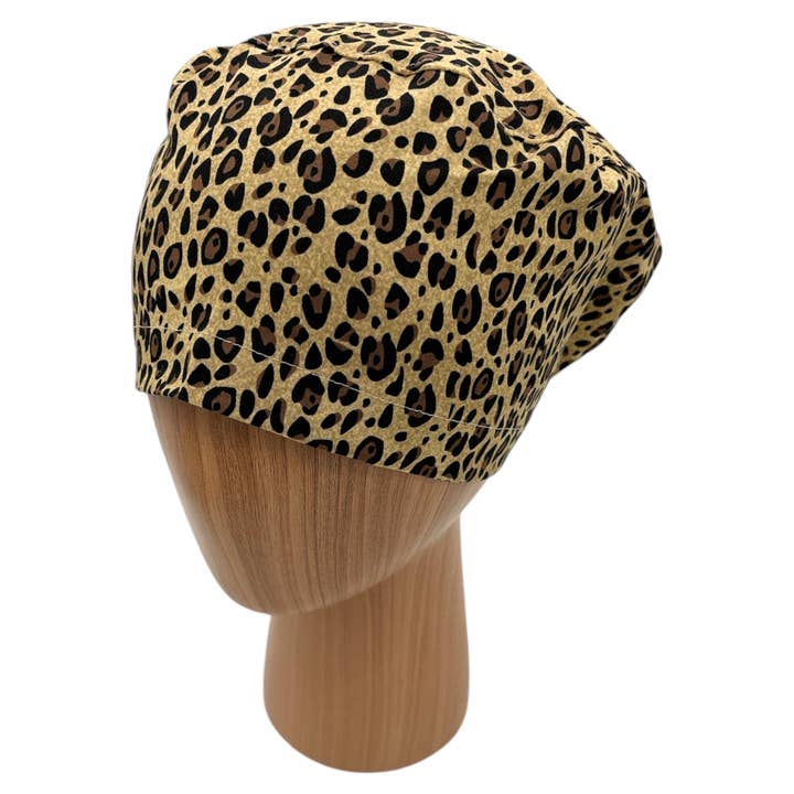 SewingLabPlus - Wholesale Healthcare Uniform - Women's - Scrub Cap Euro Animal Scrub Hat Nurse Surgical Cap Elastic