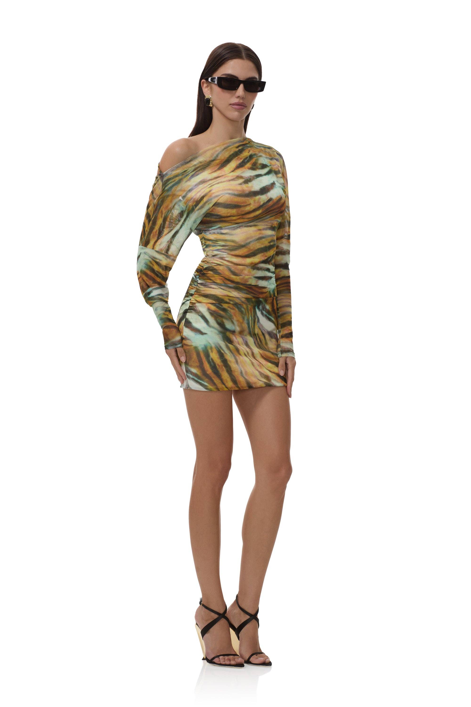 Tigre de Citron Vestido Mara - Tigre Limón de venta al por mayor en Faire2