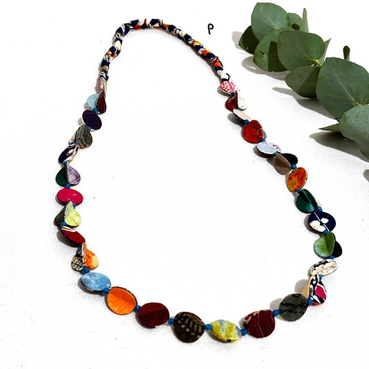 Sophie Silks - Wholesale Beaded/pearl necklace - Single Strand Kimono Necklace13