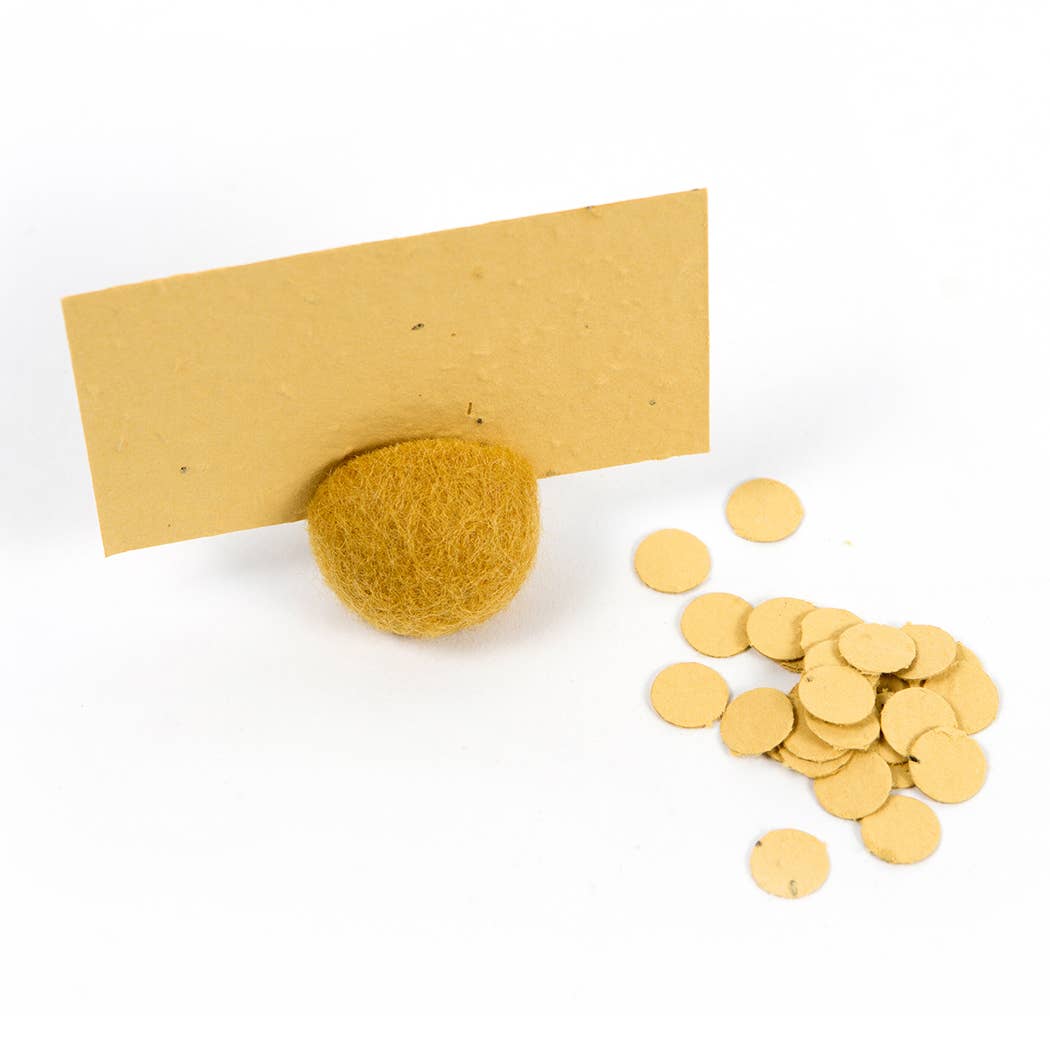 Studio 82° - Wholesale Place Card / Place Holder - Wildflower Seed Card - Frost White9