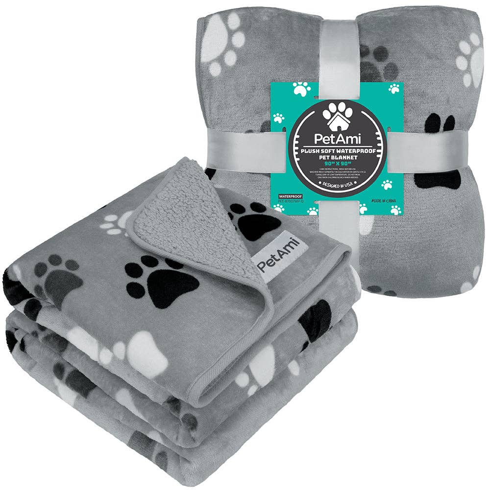 PetAmi - Venta al por mayor Manta - Gatos y perros - Manta impermeable para mascotas Sherpa51