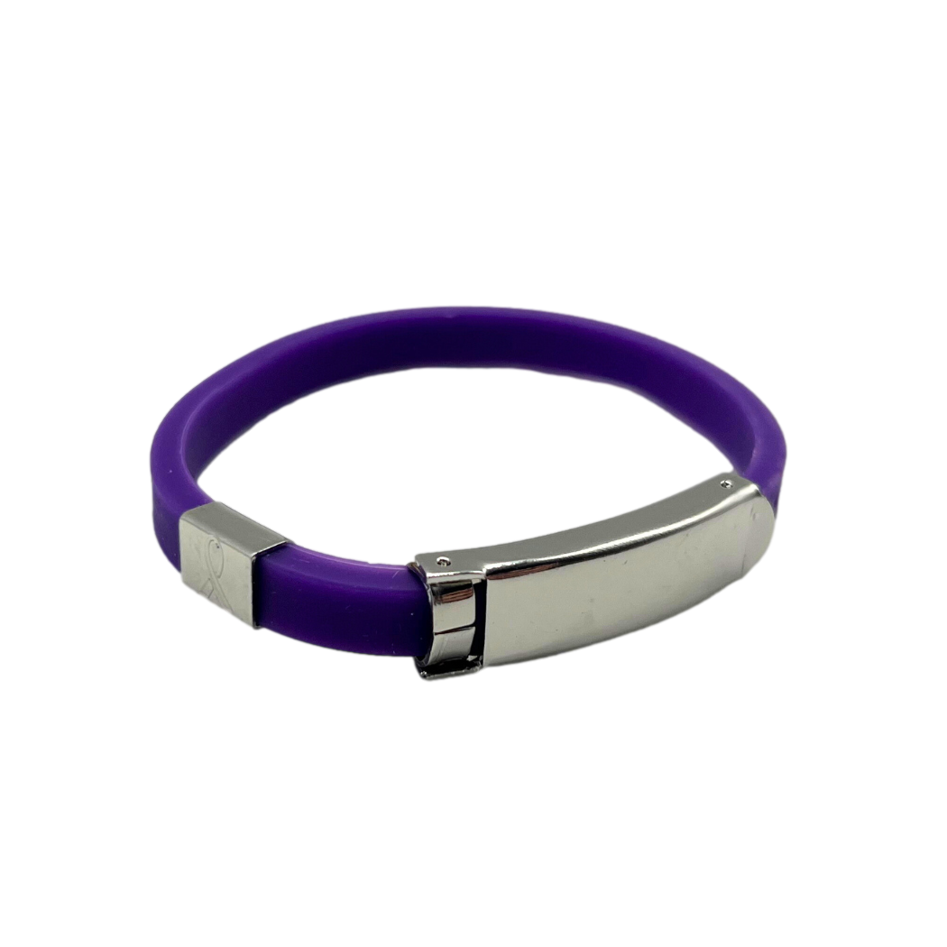 UNTIL THERES A CURE FOUNDATION - Venta al por mayor Brazalete - Pulsera de gelatina Until There's A Cure9