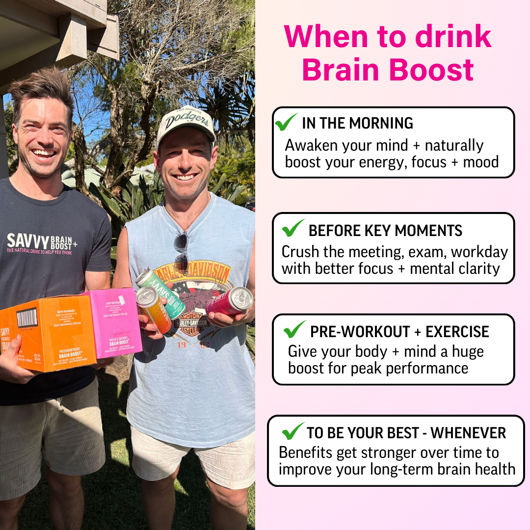 SAVVY BEVERAGES - Wholesale Sports/energy drink - Savvy Brain Boost - Natural Healthy Energy Drink1