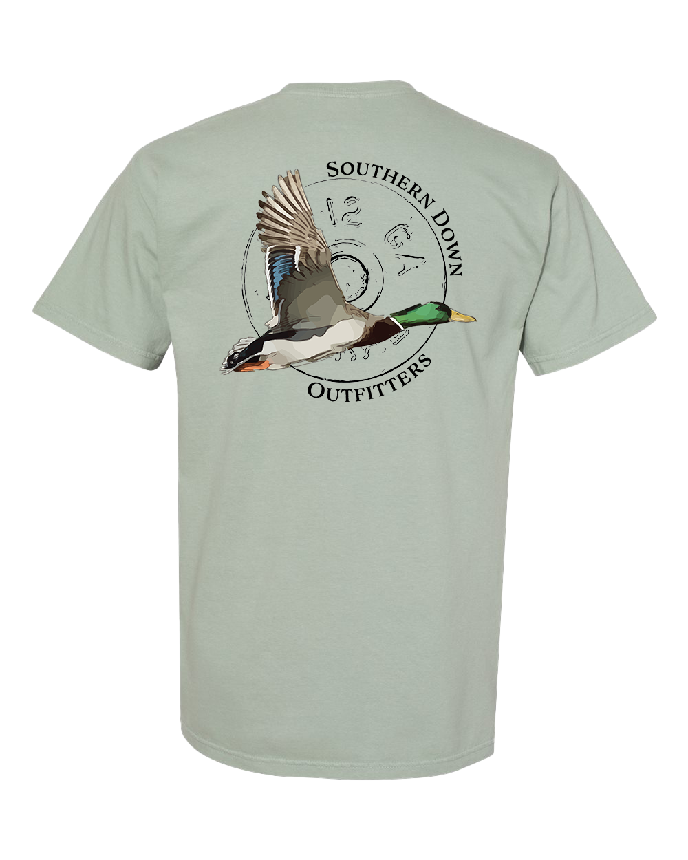 Southern Down Outfitters - Wholesale Screen Printed T-Shirt - Men's - Flying Mallard Tee0