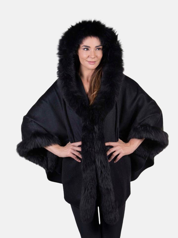 Evelynn Cape for wholesale by Simply Natural Alpaca