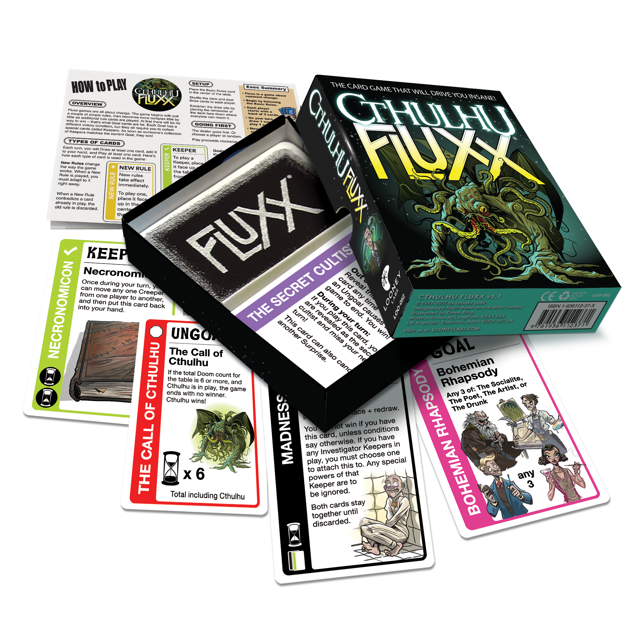 Looney Labs - Wholesale Card Game - Cthulhu Fluxx1
