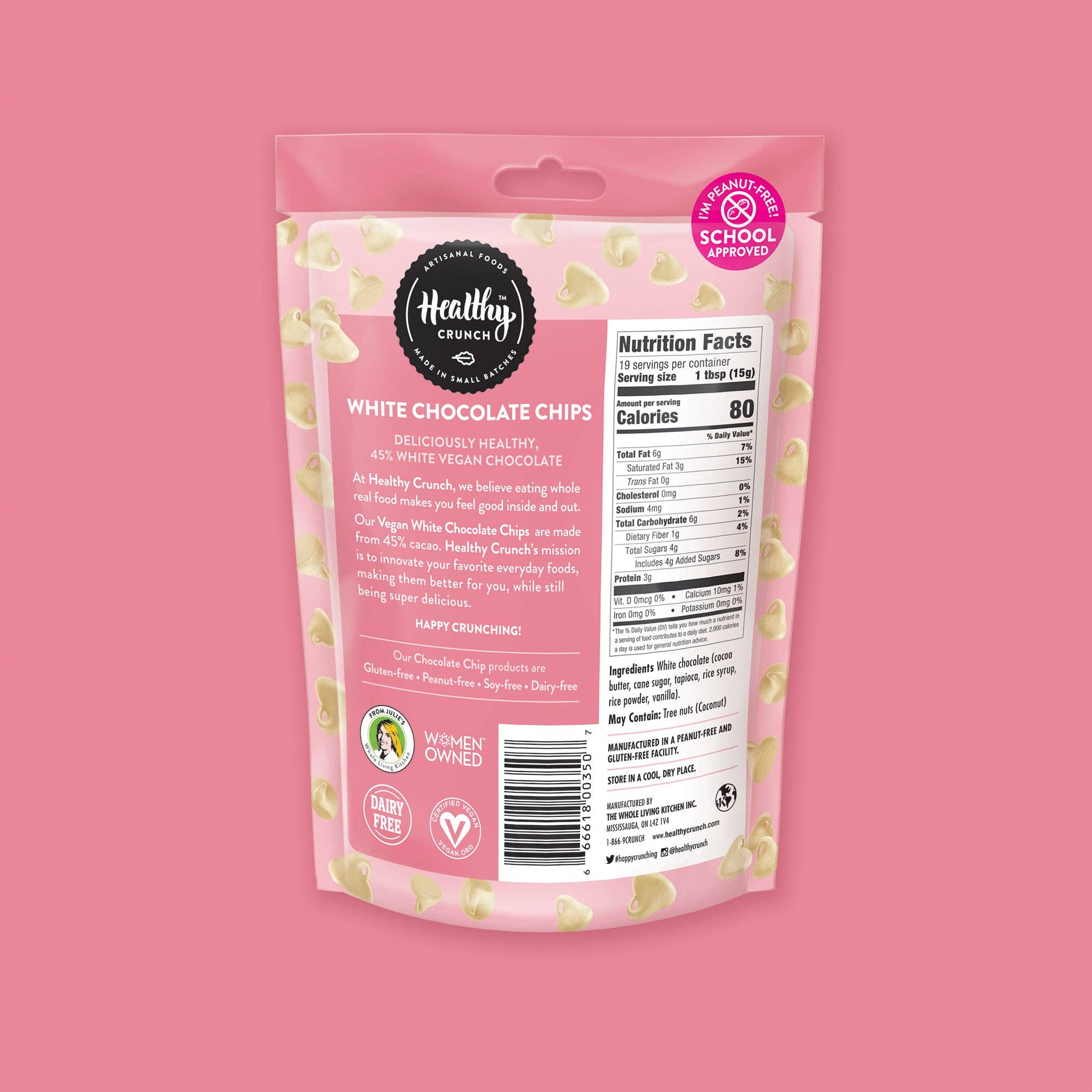 Healthy Crunch - Wholesale Chocolate - White Chocolate Chips1