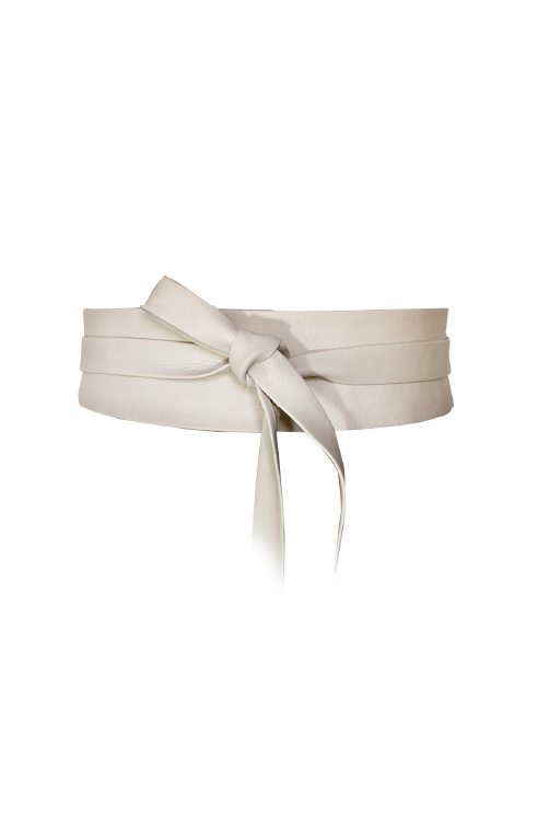 ADA Collection Belts - Wholesale Belt - Women's - Wrap Belt - Bone - OS7
