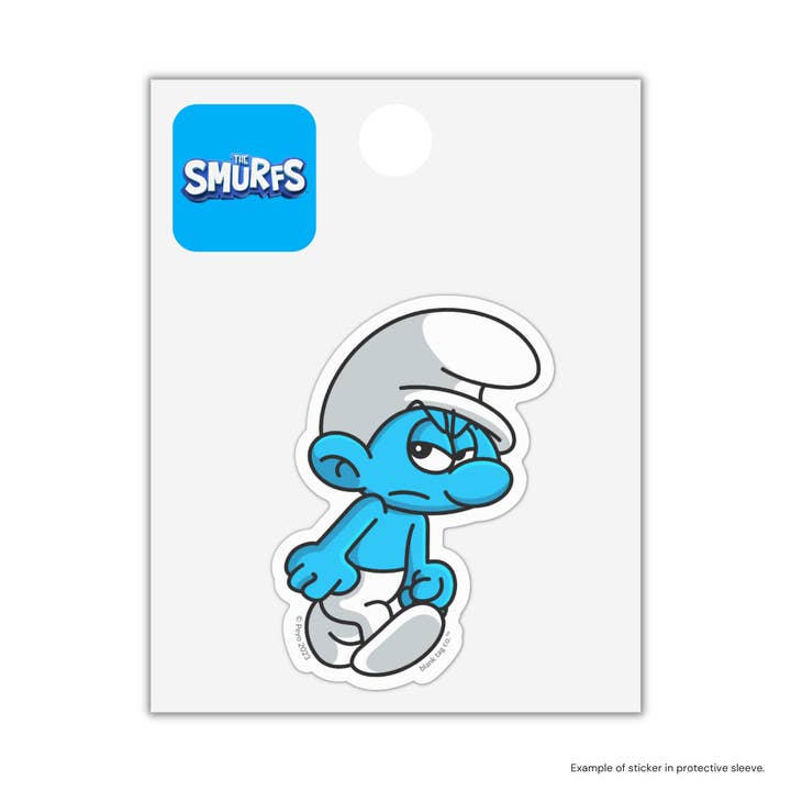Blank Tag Co. Stickers - Wholesale Sticker - The Grouchy Smurf Sticker