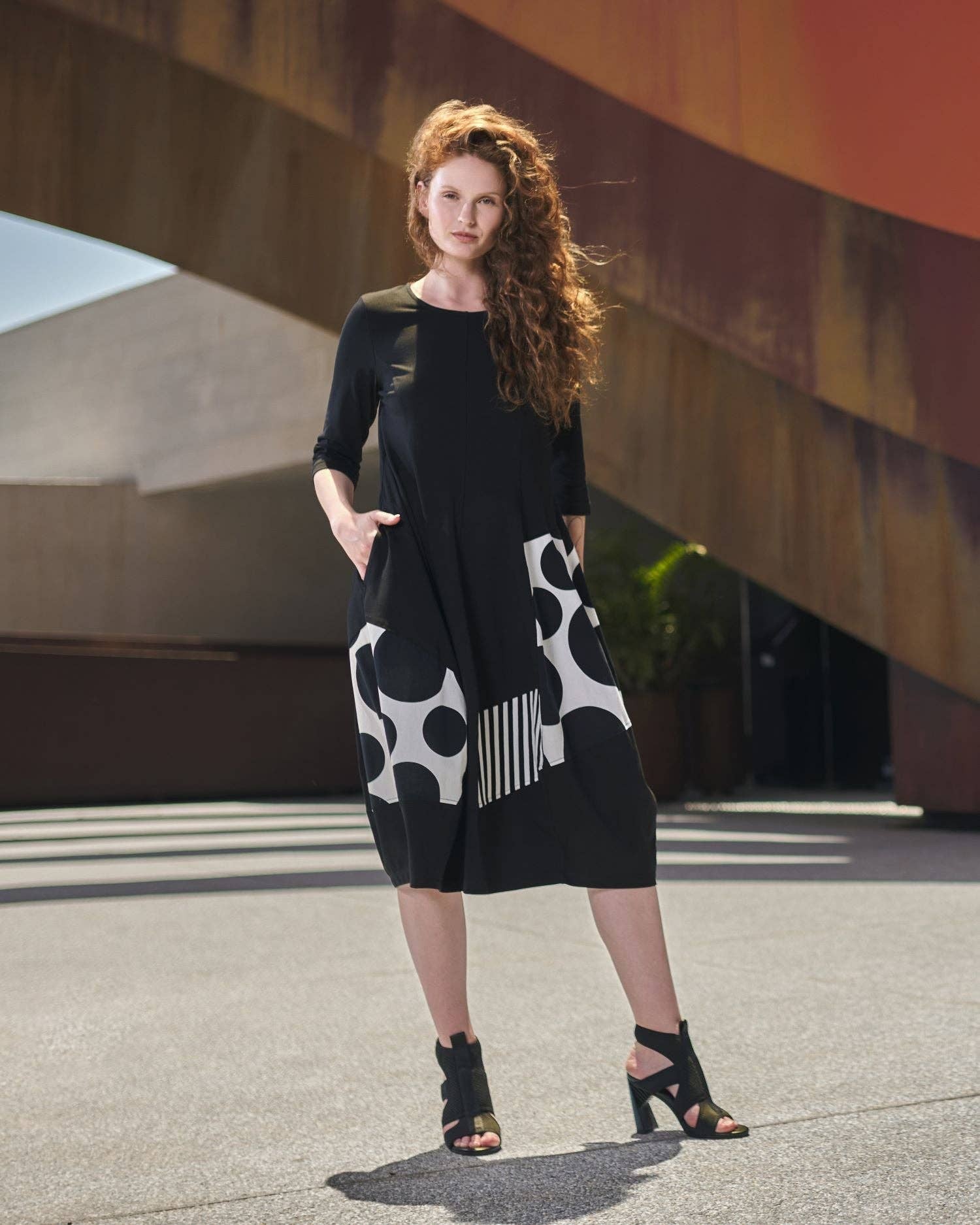 Urban Broadway Cocoon Dress, Mono for wholesale on Faire3