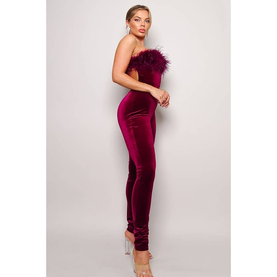 CEFIAN FASHION - Wholesale Jumpsuit - Women's - FEATHER AWAY JUMPSUIT13