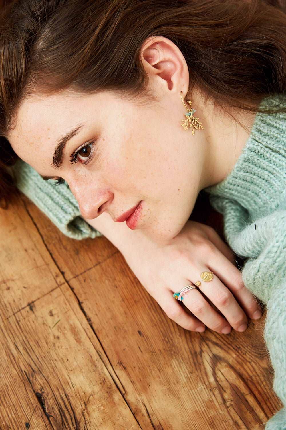 Ombre Claire – wholesale Band/Stackad Ring – Bague . SEMAINIER 1 JOUR • SILVER .1