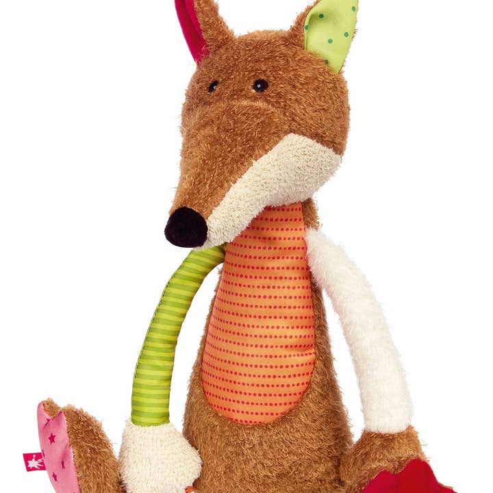 Patchwork Fox Plush Toy for wholesale by sigikid