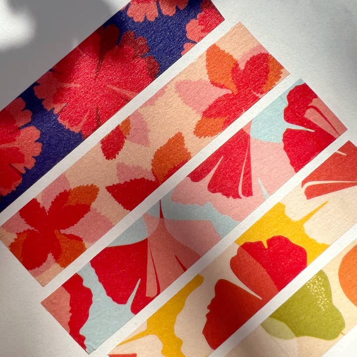 Common Modern - Wholesale Washi Tape - Ginkgo Pop Valencia Washi Tape | Masking Tape | Craft Tape4