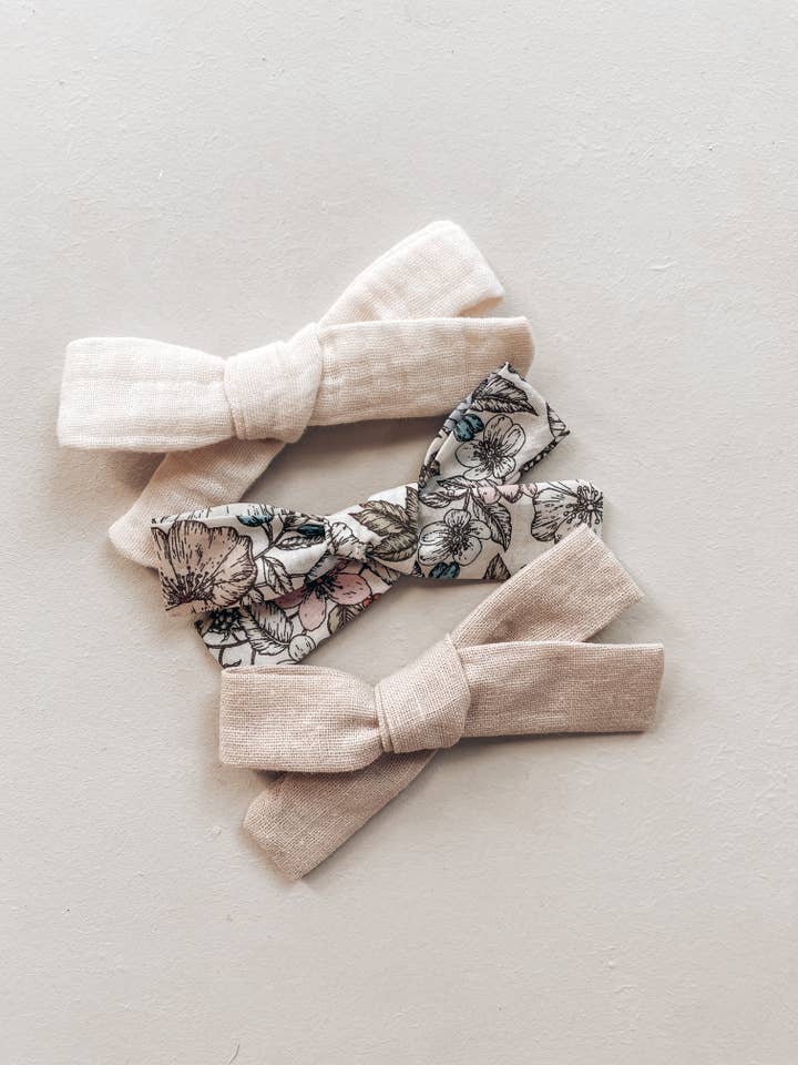 Classic hair bow - Liberty bramble for wholesale by Darci & Kobe