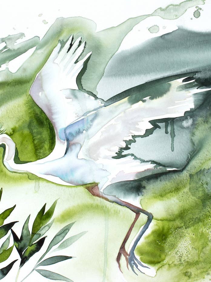 Garceta en vuelo para venta al por mayor de Elizabeth Becker