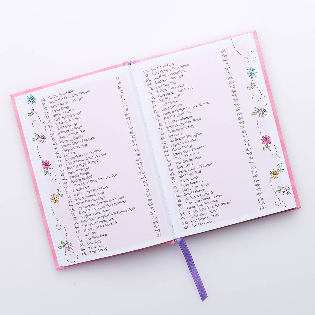 Christian Art Gifts - Vente Livre sur la religion - Livre pour enfants 101 Dévotions pour ses princesses, couverture rigide3