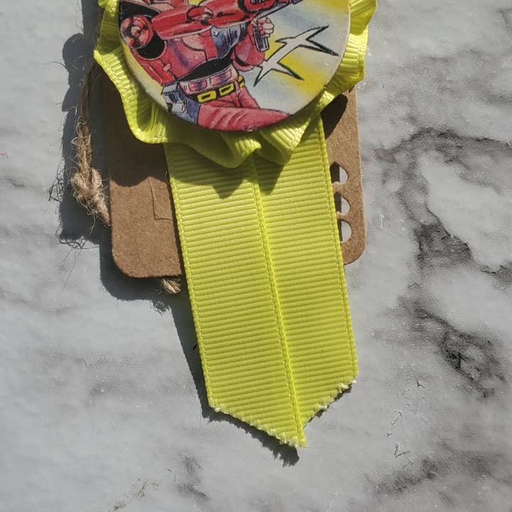 Skullduggery Studios - Wholesale Brooch - Pog upcycled pop culture brooch9