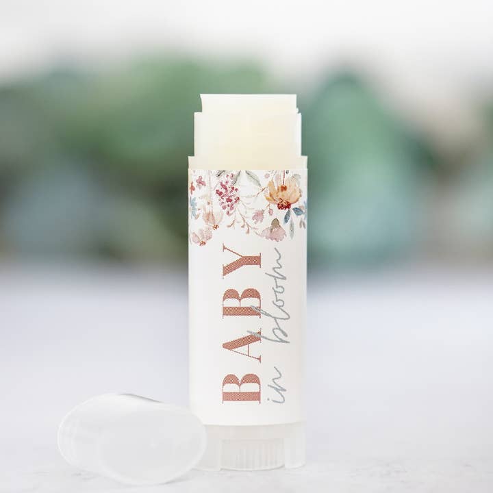 Baby in Bloom Wildflower Lip Balm for wholesale by The Little Flower Soap Co