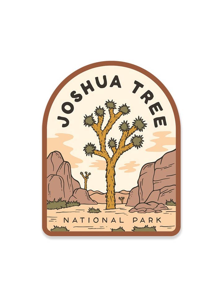 Parc national Joshua Tree | Autocollant pour la vente par Keep Nature Wild