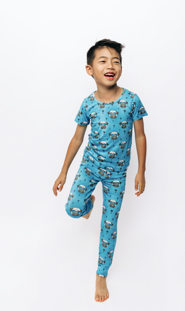 Pipsqueaks Clothing Co - Wholesale Sleepwear Set - Kids - Pug Life Pajama Set0