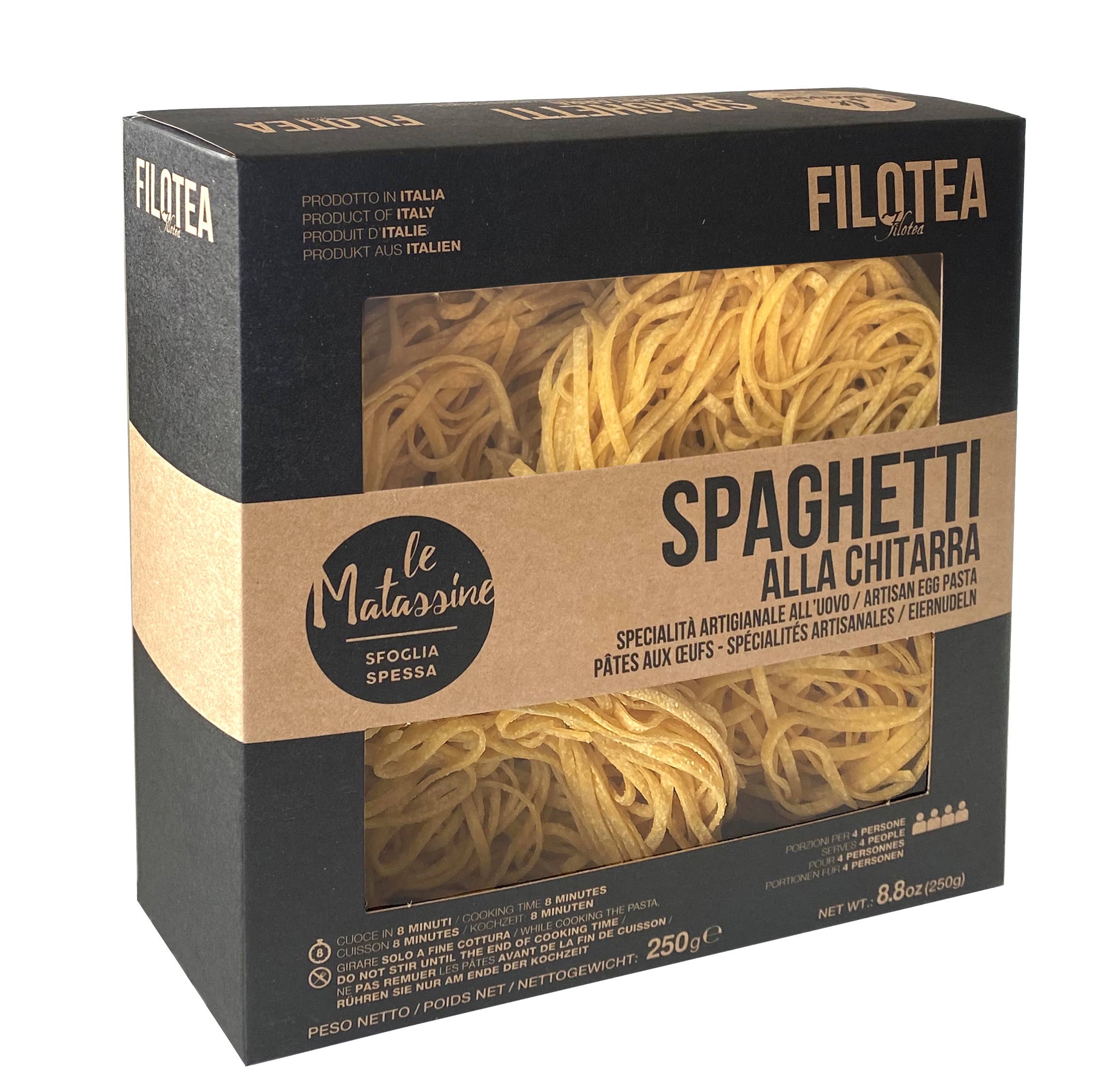 Wholesale Filotea • Matassine Spaghetti Alla Chitarra Nest Egg 250g for your  store - Faire