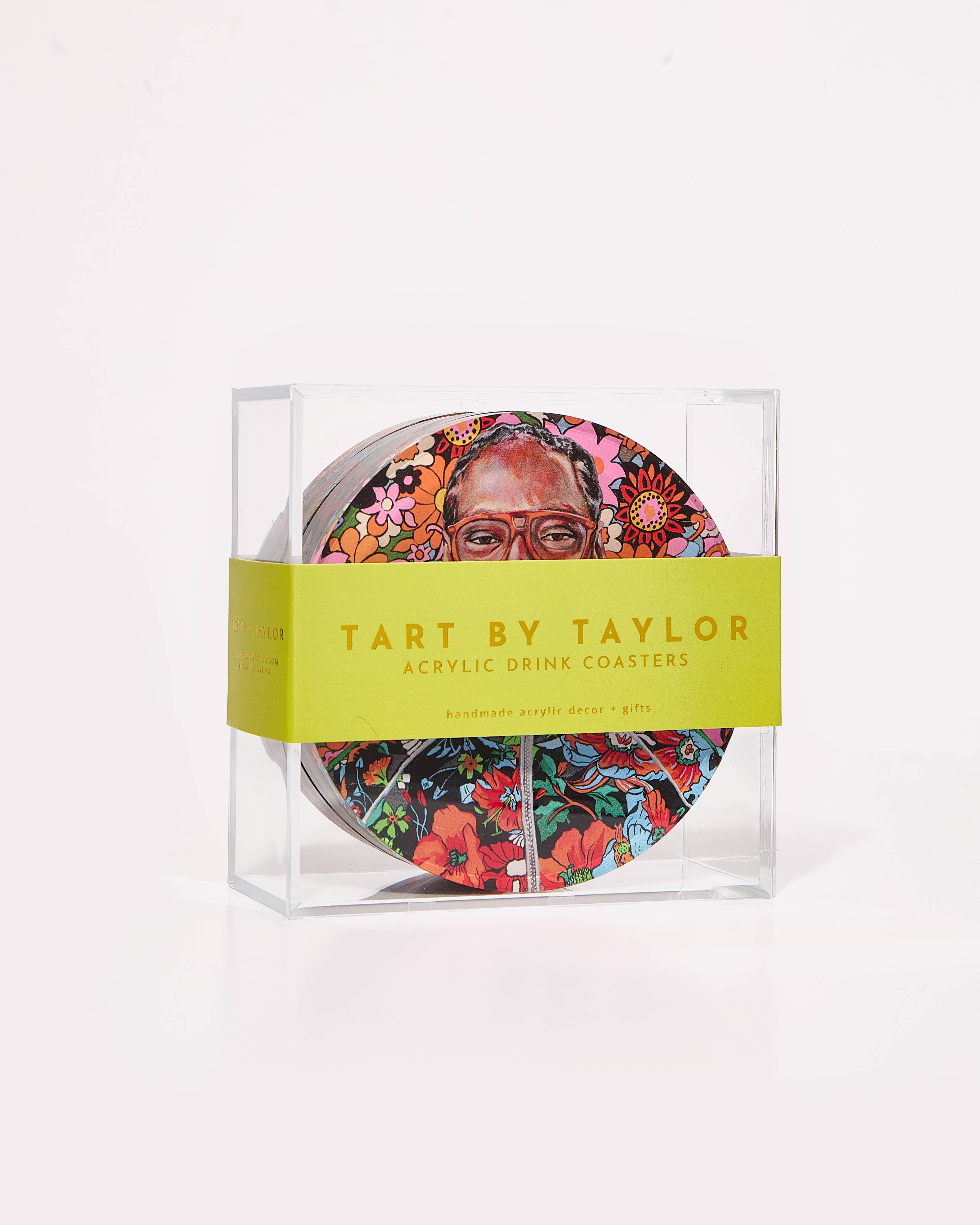 Tart By Taylor - Wholesale Coasters - Best Buds Acrylic Drink Coaster1