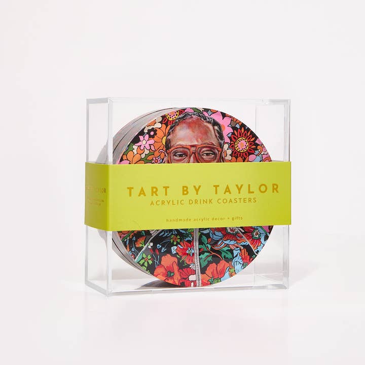 Tart By Taylor - Wholesale Coasters - Best Buds Acrylic Drink Coaster1