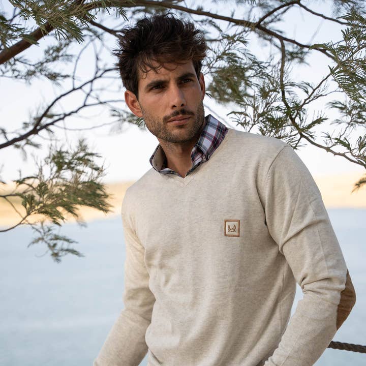 Arena-T-Shirt mit Ellbogen-Patch für den Großhandel von Custi Mikelo: Made in Spain