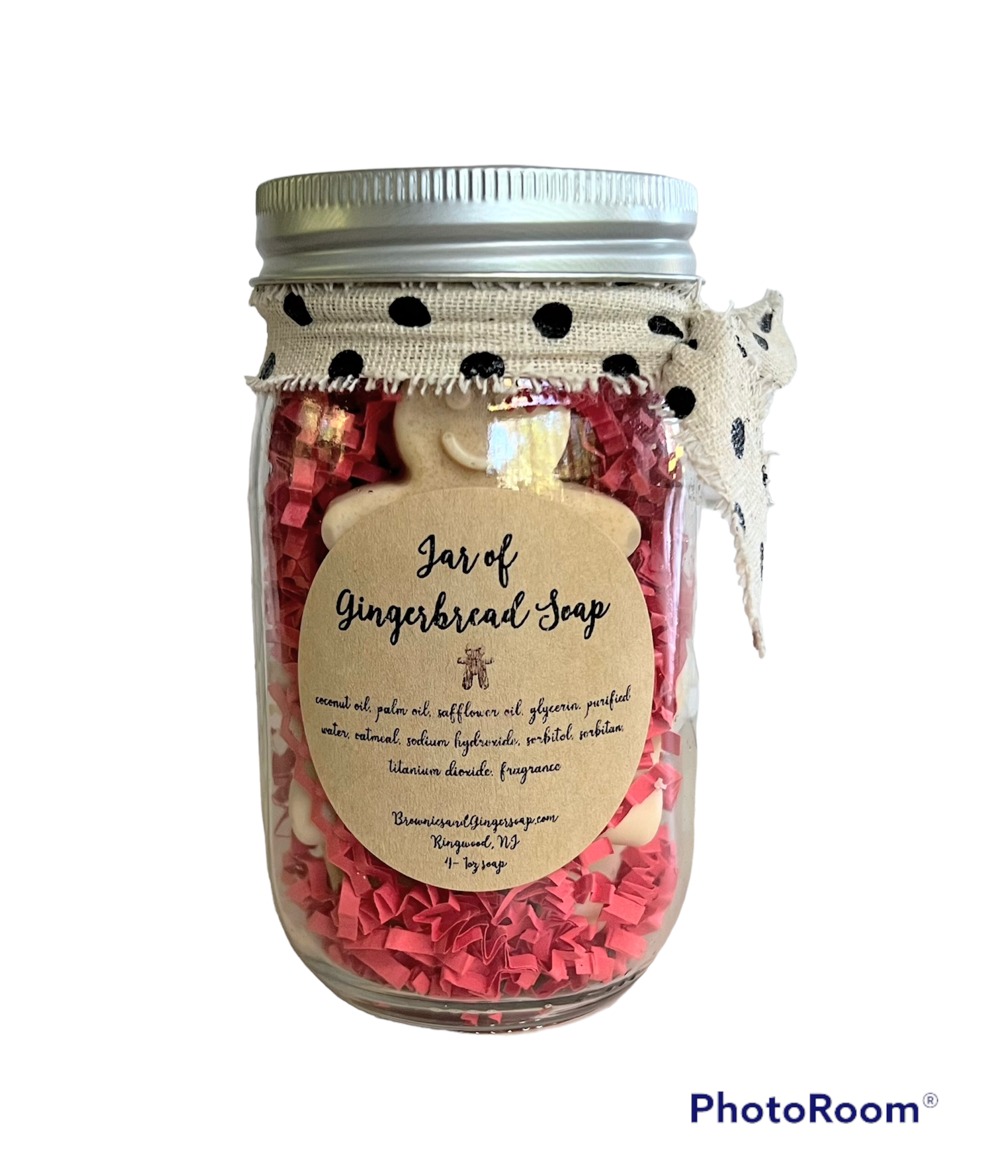 Brownies&Ginger Soap Co - Wholesale Gift Bag Set/Pack - Co worker Christmas gift, small holiday gift, hostess gift, mason jar gift, secret sister gifts, teacher gift christmas, holiday gifts8