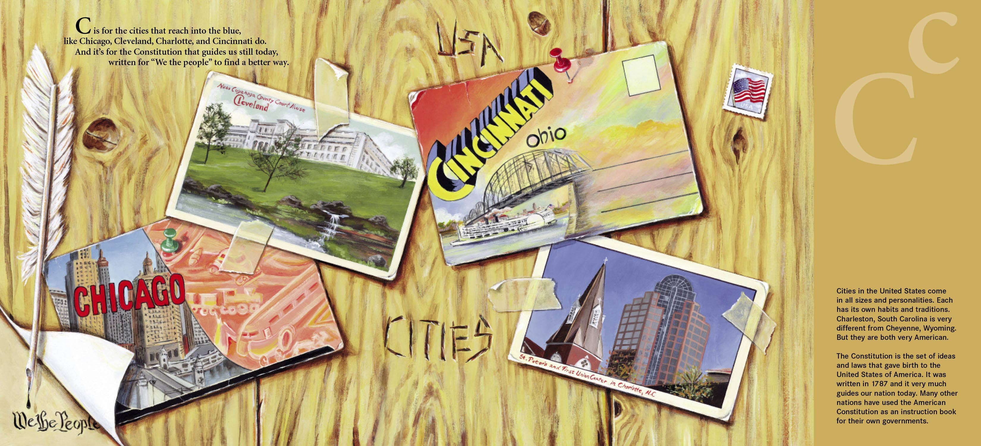 Sleeping Bear Press - Wholesale Early Reader Book (6-8) - A is for America: An American Alphabet Picture Book1