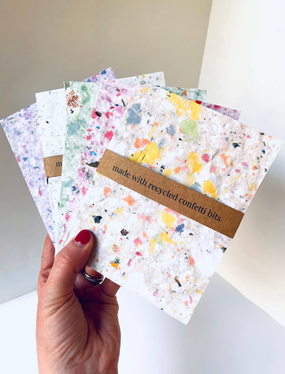 Atelier By Cat - Wholesale Notitieboekje - Mini Confetti Bits Handgemaakt Notitieboek, Milieuvriendelijk Papier Goed5