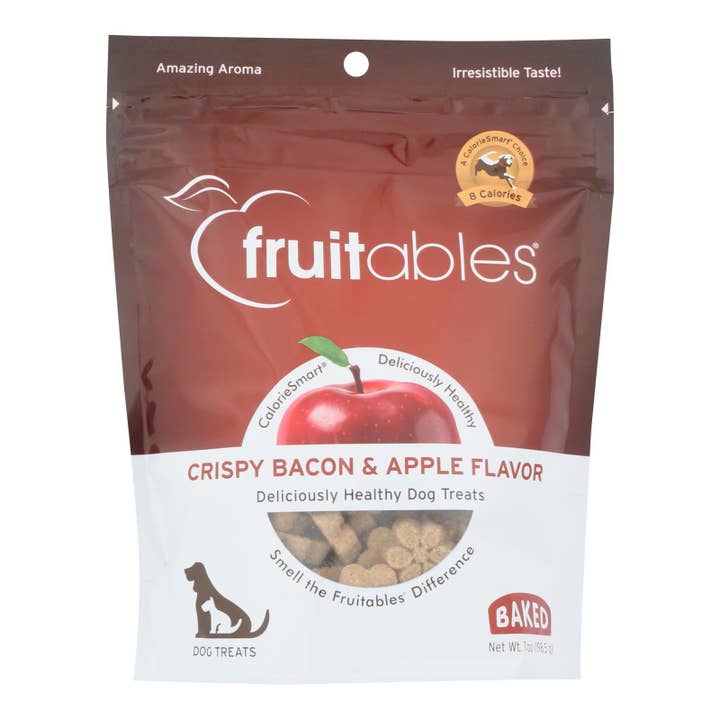 Fruitables - Dog Trts Crunch Bacon Apple - Case Of 8 - 7 Oz for wholesale by Ware Spark