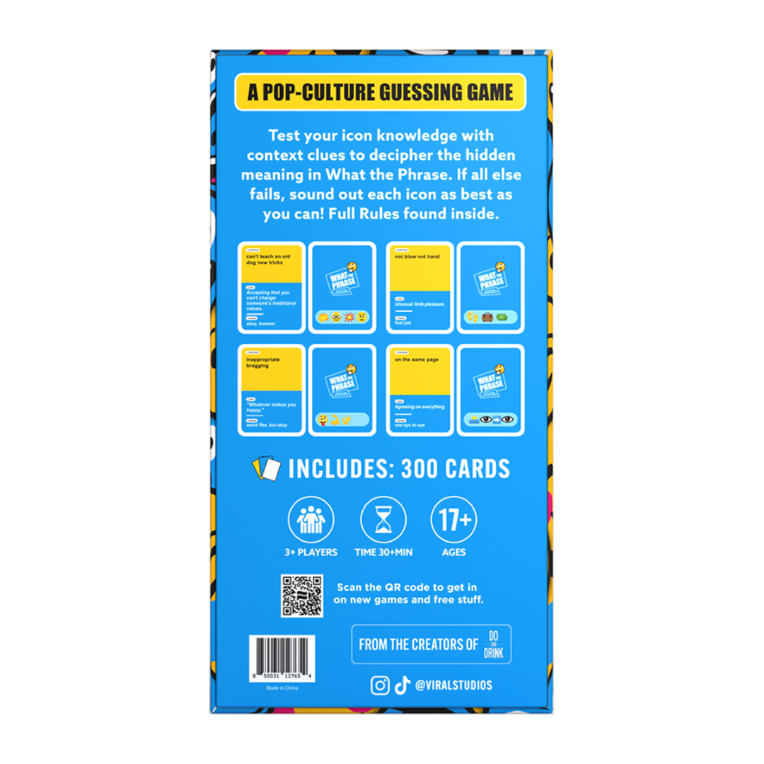 Do or Drink - Wholesale Card Game - What The Phrase1