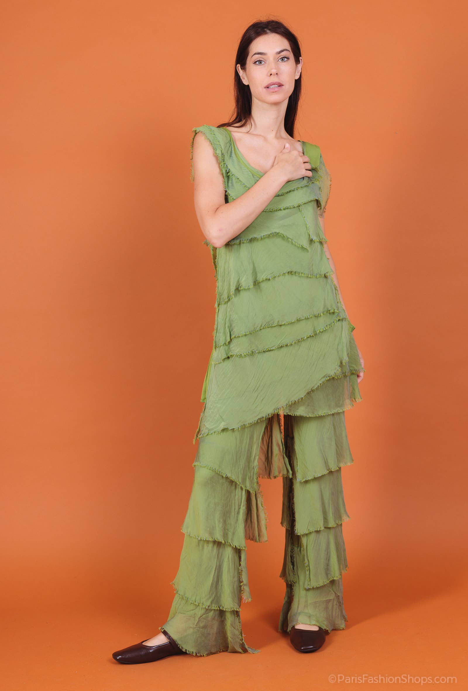 Shyloh - Wholesale Tunic - Women's - Ruffled Top 5048311