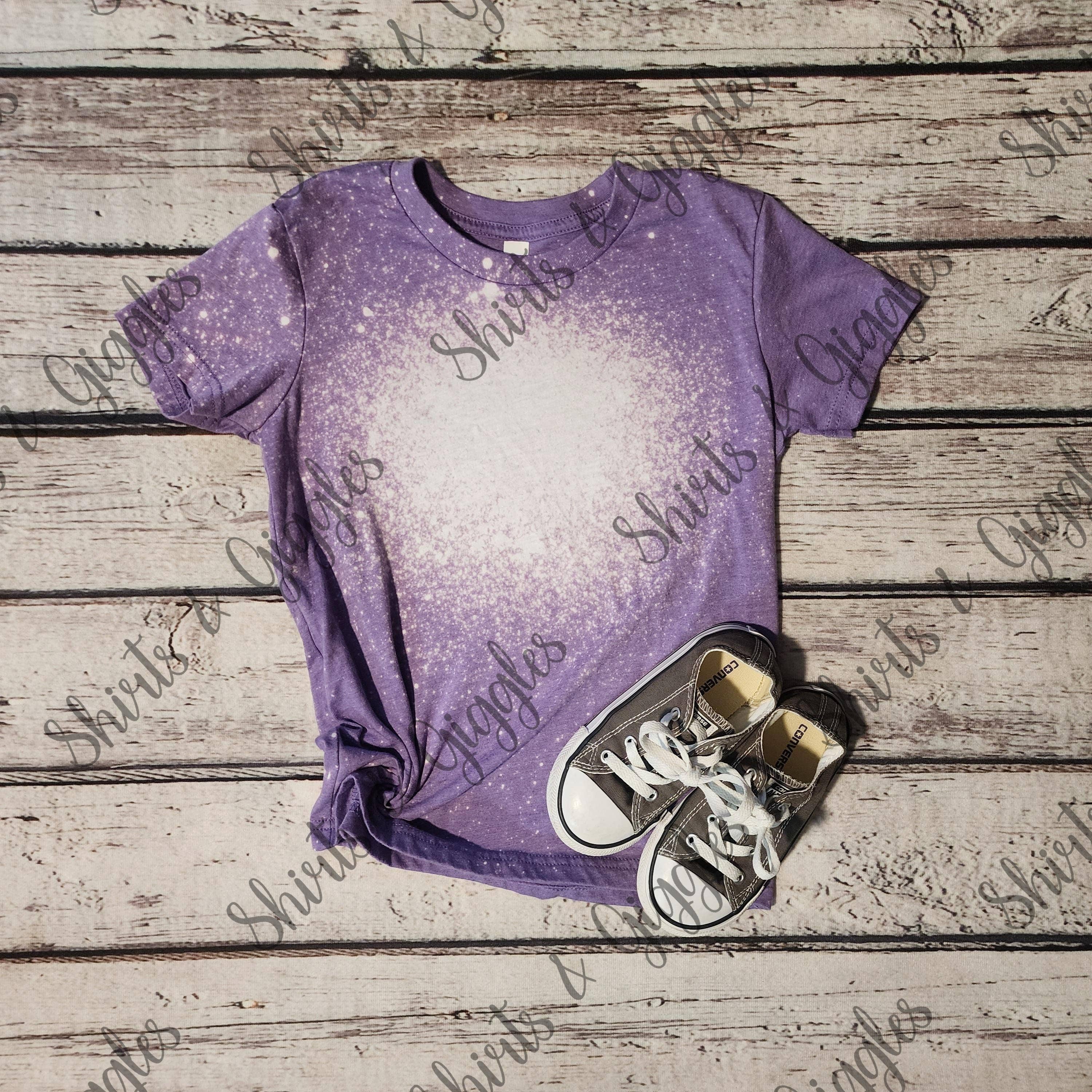 Shirts & Giggles - Venta al por mayor Camiseta con sublimación en blanco - Niños - Camisetas Juveniles Blanqueadas en Blanco Bella+Canvas®8