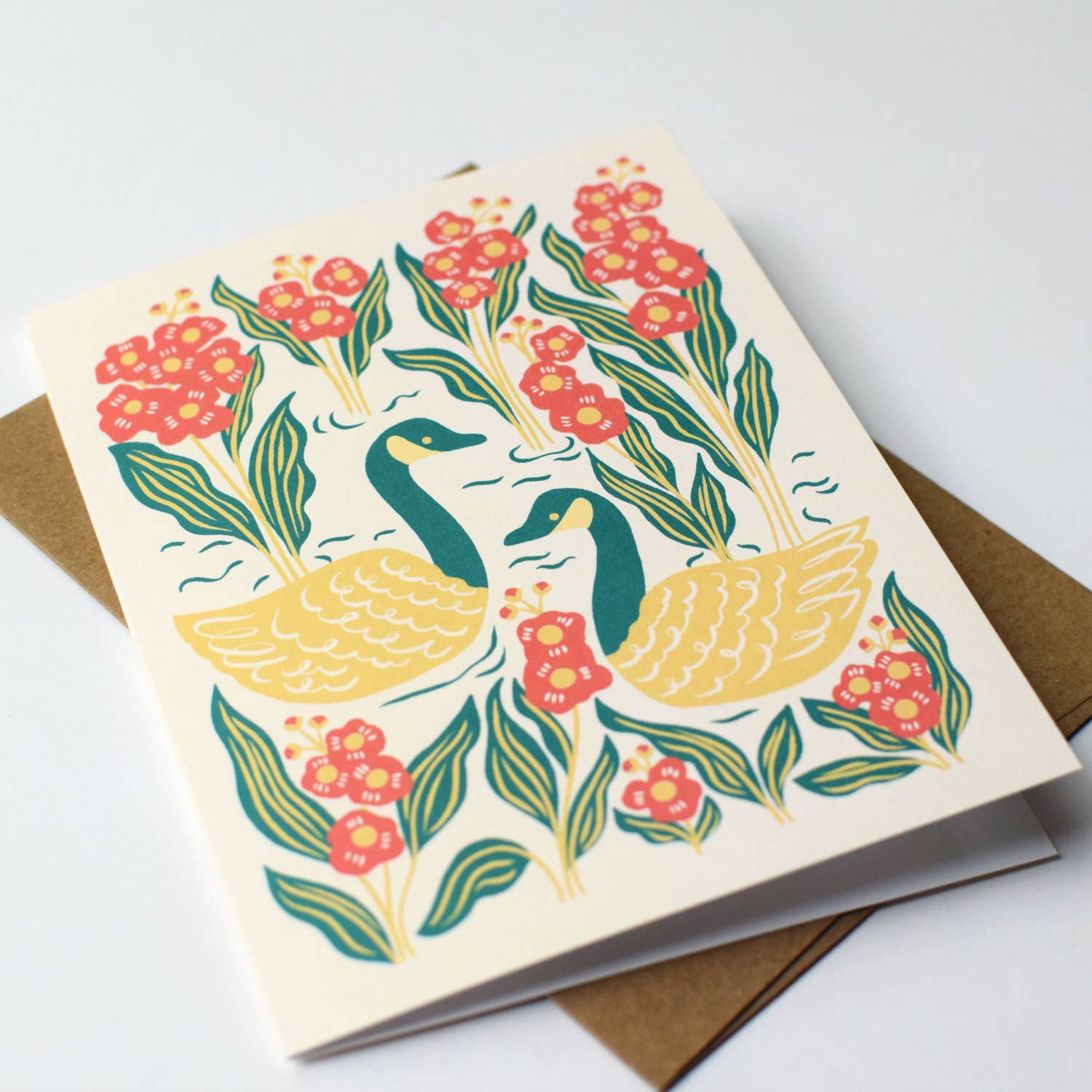 Nuthatch Studio - Wholesale Christmas Card - Holiday Birds Christmas Card Set: Original Art, Set of 83