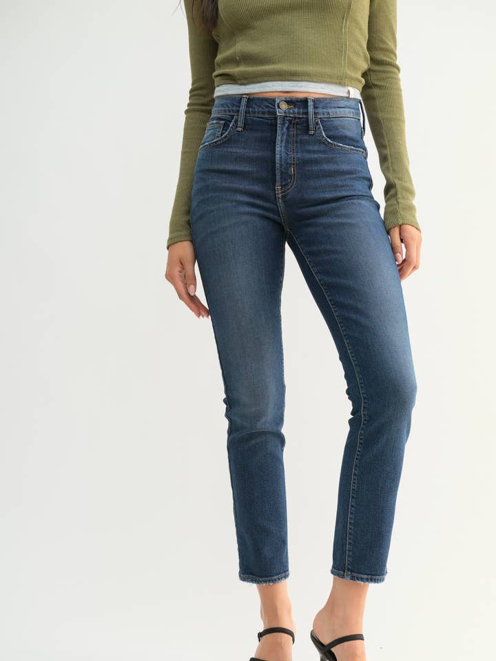 BP481J - DK - Recta clásica supersuave para venta al por mayor de JUST BLACK DENIM